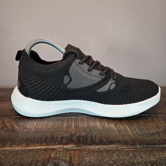 Vessi Everyday 2.0 Mens Size 7 Lace Up Waterproof Shoes Sneakers Black White main image 8